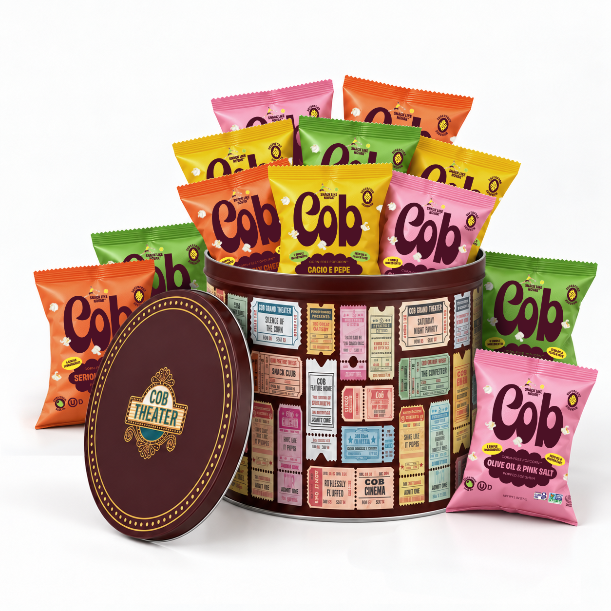 The Cob Theater Tin